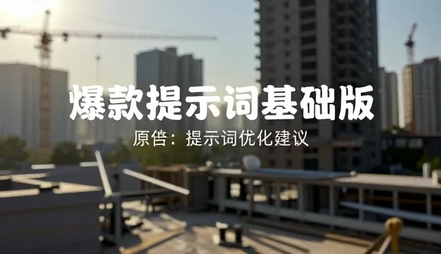 ai提示词交易公众号教程,优化提示词提升效率